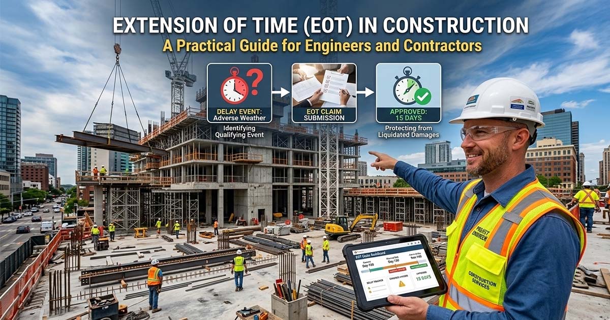 Extension of Time (EOT) in Construction: A Practical Guide for Engineers and Contractors