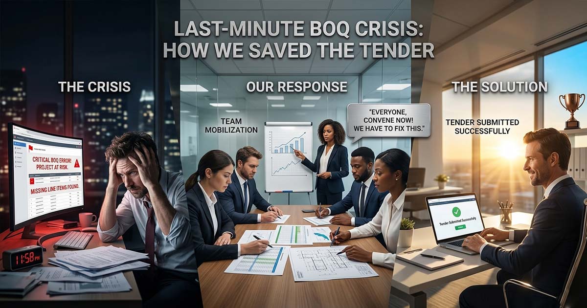 Why BOQ Errors Happen at the Last Minute — and What We Did About It