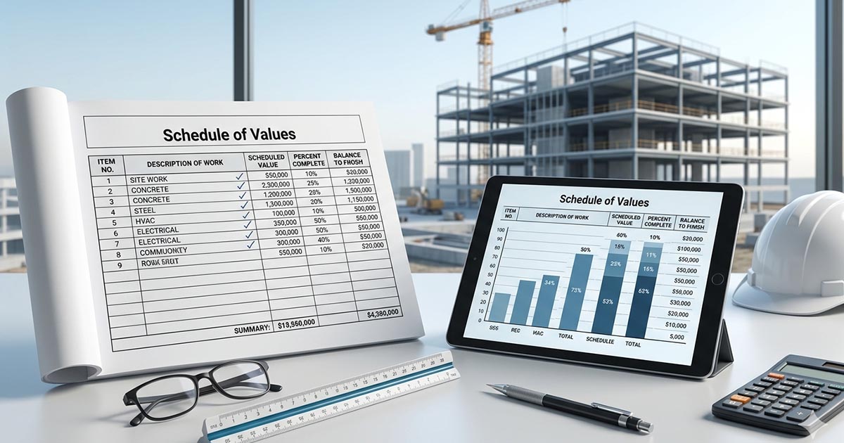 Schedule of Values in Construction Meaning, Uses & Importance Explained