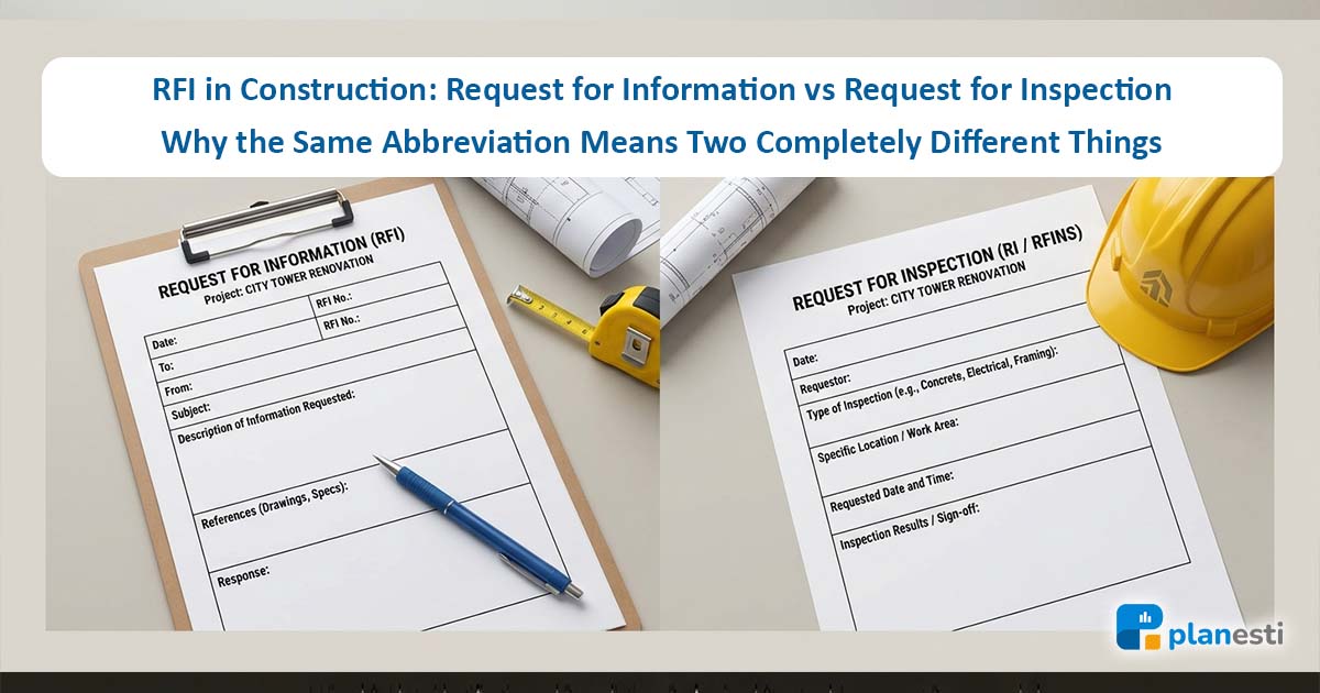 RFI in construction meaning