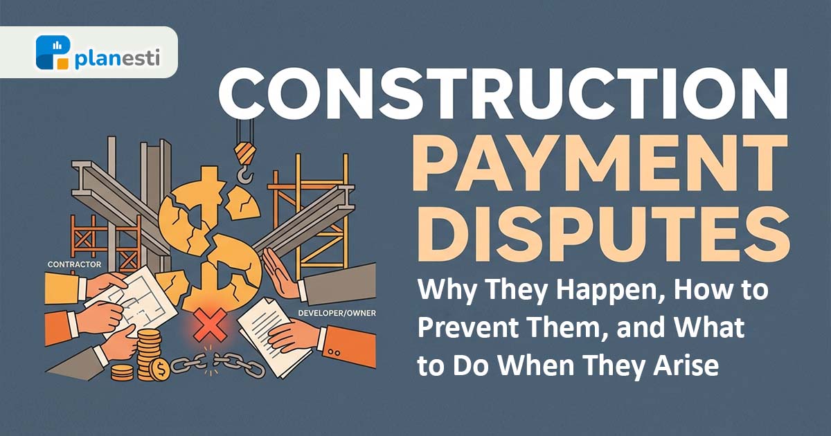 Construction Payment Disputes: Why They Happen, How to Prevent Them, and What to Do When They Arise